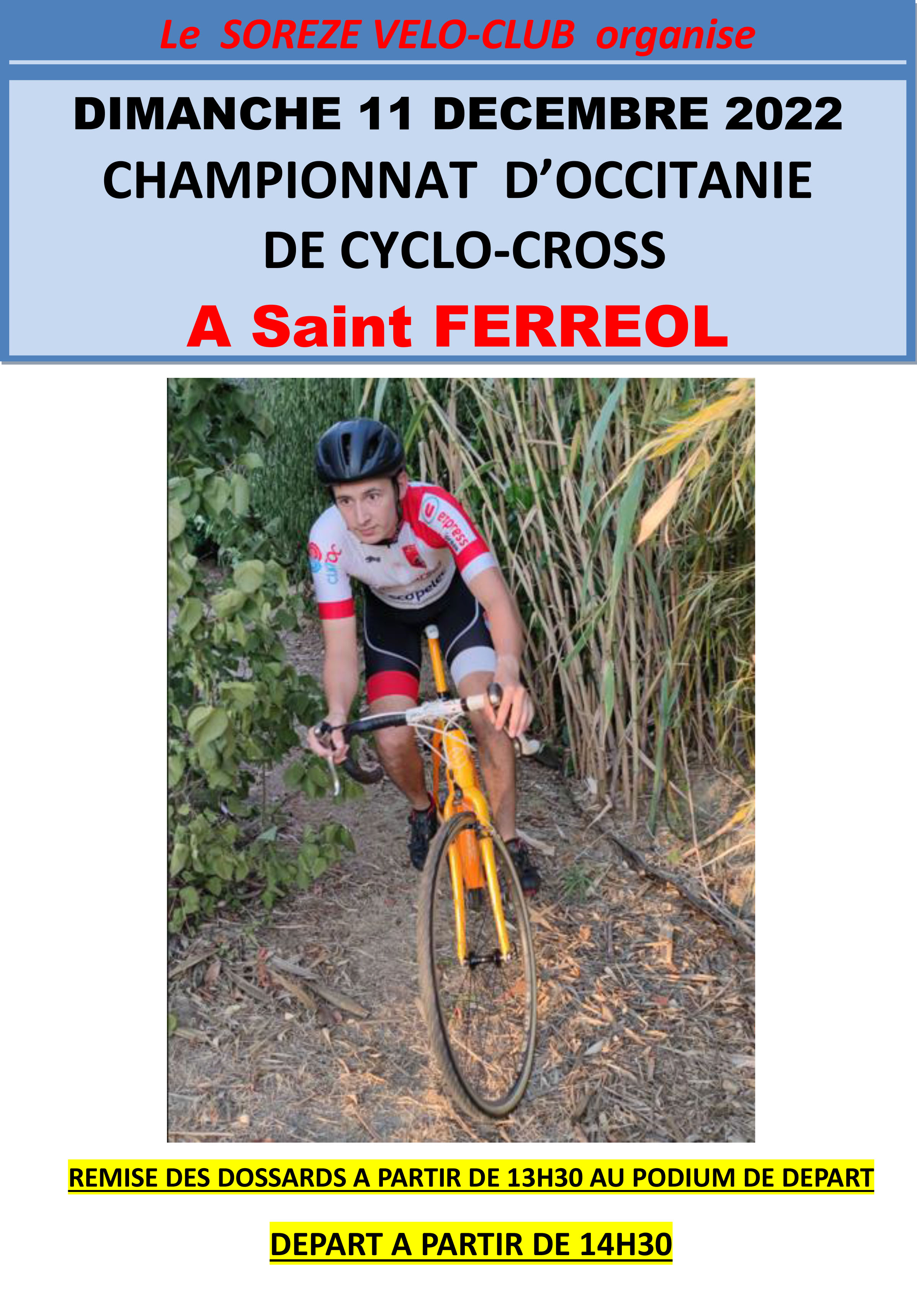 Affiche Rgional cyclo cross