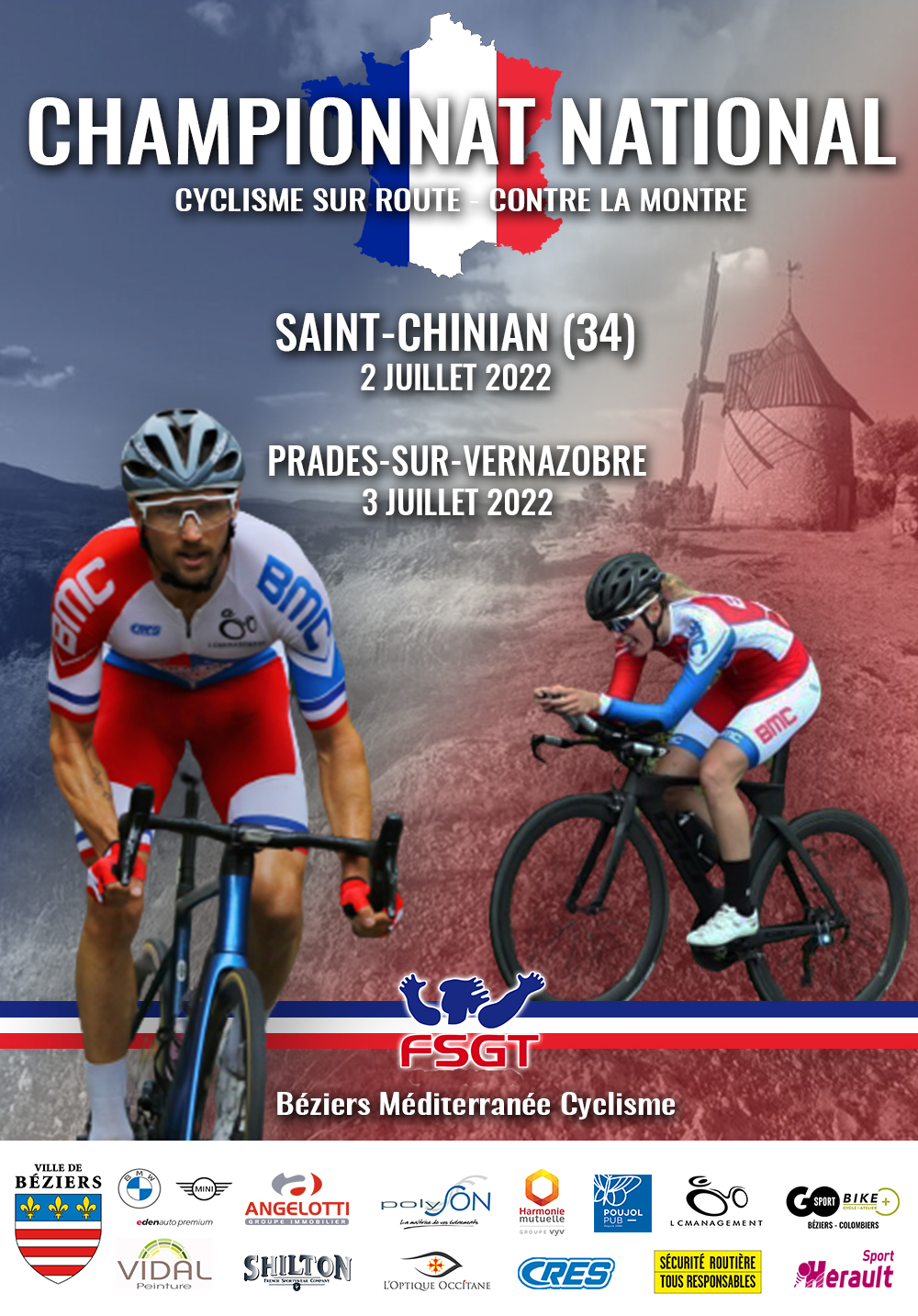 Flyer national route fsgt2022
